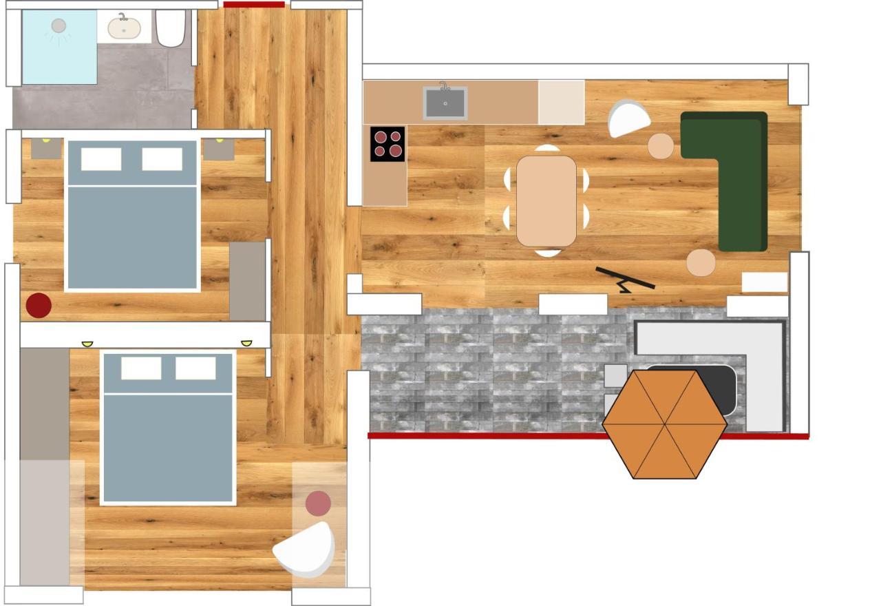 Rieslingresidenz Apartment Трабен-Трарбах Екстериор снимка